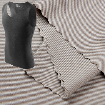 Graphene fiber functional fabric with antistatic and warm functions for ready wear underwear