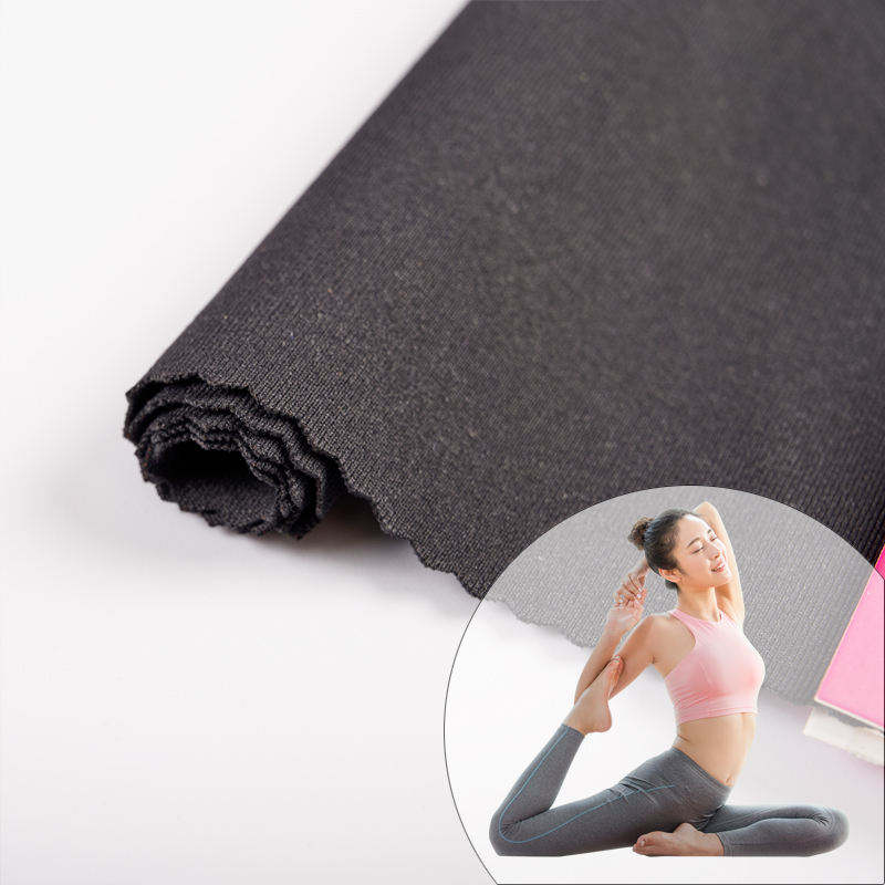 Fabrics Textiles Polyester 87%Spandex 13% Knit Sports Compression Leggings Fabric Stretchy Fabric